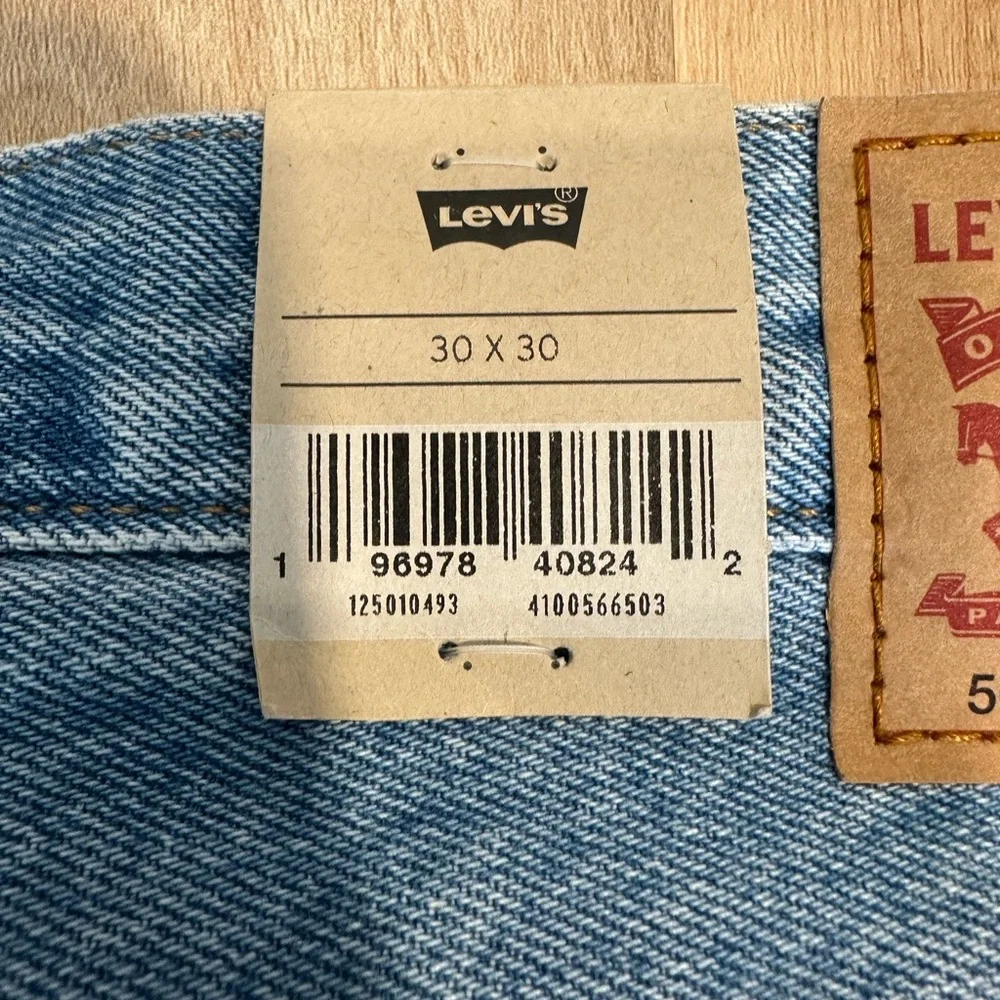 Levi’s 501 HIGH RISE STRAIGHT LEG FIT MEN'S JEANS